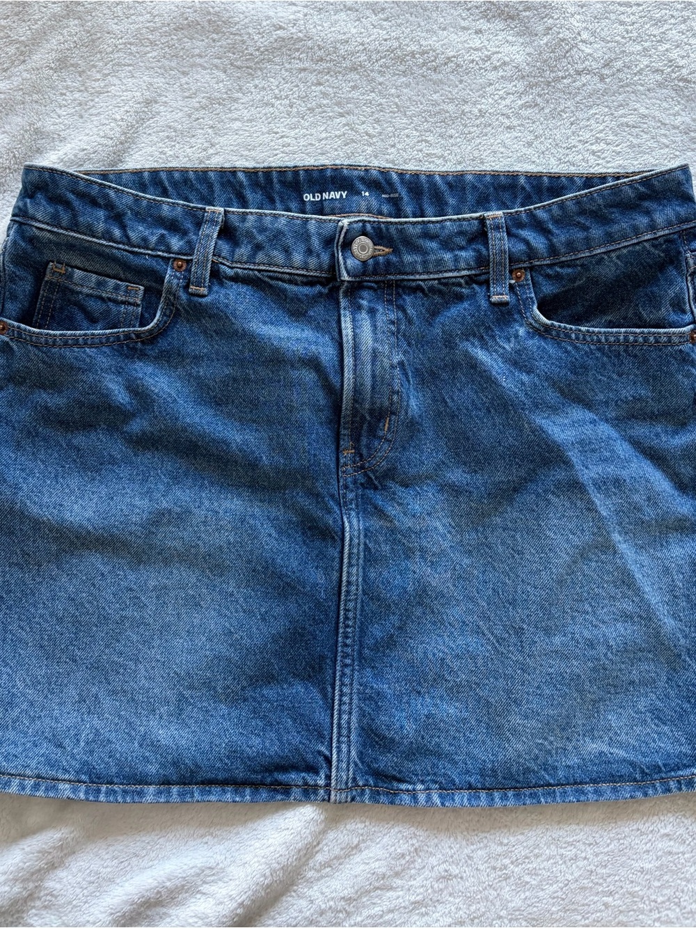 Old Navy Mid-Rise Denim Skirt